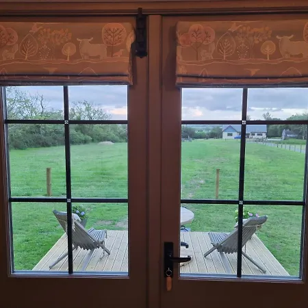 Tolverne Luxury Shepherd'S Hut Holsworthy Exterior photo